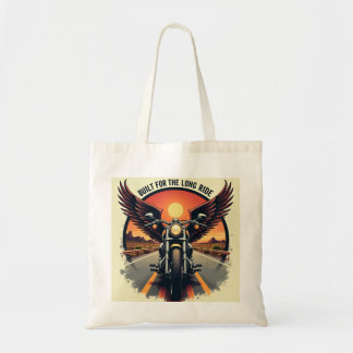 Retro Desert Highway Motorfiets Broederschap Motor Tote Bag