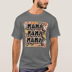 Retro Design Mama Leopard Western Design Moeder's T-shirt