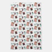 Retro-design Theedoek (Verticaal)