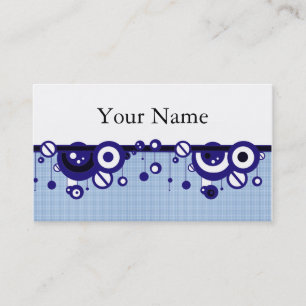 RETRO DESIGNER BEDRIJF OF PROFIELKAART-SJABLOON VISITEKAARTJE