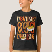 Retro Deviled Egg Er Thanksgiving Dinner Funny T-shirt (Voorkant)