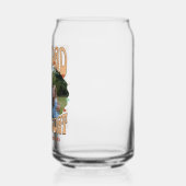 Retro Deze vader is de geitenfoto Blikvorm Glas (Links)