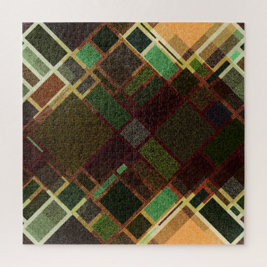 Retro Diagonaal: Abstract naadloos patroon. Legpuzzel (Verticaal)