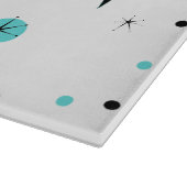 Rétro diamant de turquoise et planche à découper (Coin)