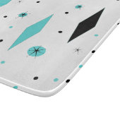 Rétro diamant de turquoise et planche à découper (Coin)