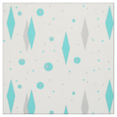 Rétro diamant de turquoise et tissu de coton de (Échantillon)