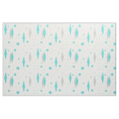 Rétro diamant de turquoise et tissu de coton de (Fat Quarter)