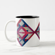 Retro Diamond Geometrie – Vet Kleurrijk