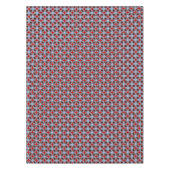 Retro Diamonds en sterren tablecloth Tafelkleed (Voorkant)