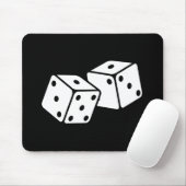 Retro Dice Muismat (Met muis)