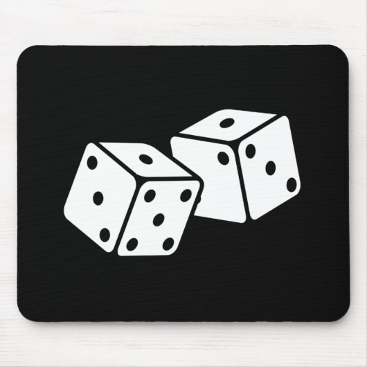 Retro Dice Muismat (Voorkant)