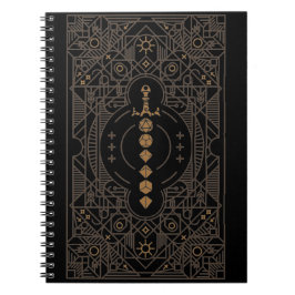 Retro Dice Sword Minimalist Tabletop RPG Notitieboek