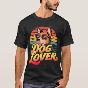 Retro Dierenvriend vibes T-shirt