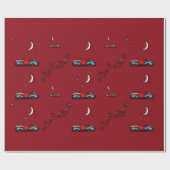 Retro - Diner Cadeaupapier (Vlak)