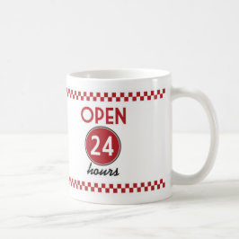 Retro Diner Coffee-Mok - Retroontwerp -  Mok