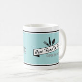 Retro Diner Coffee Mug - Retro Design Drinkware (Devant droit)