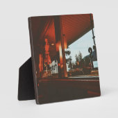 Retro Diner in de Pacific Northwest Fotoplaat (Voorkant)