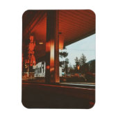 Retro Diner in de Pacific Northwest Magneet (Verticaal)