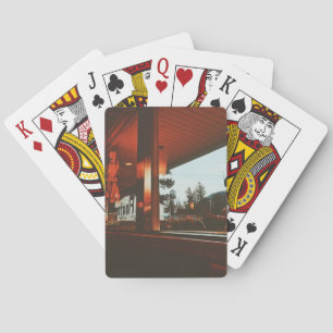 Retro Diner in de Pacific Northwest Pokerkaarten