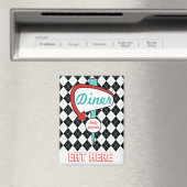 Retro Diner Kitchen Magnet  (In Situ (Lave-vaisselle))