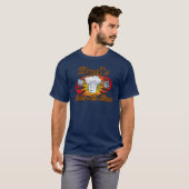 Retro Diner, pa's Bar-B-Que T-shirt (Voorkant volledig)