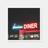 Retro Diner Servetten (Voorkant)