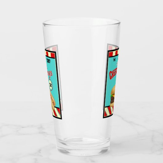 Retro Diner Signs Glas (Links)