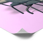 Retro Diner tafel en stoelen Poster (Hoek)