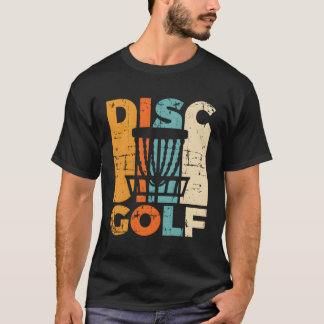 Retro Disc Golf  Disc Golfer Gift Disc Golf T-shirt