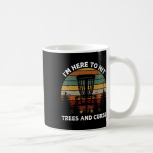 Retro Discgolf Design Voor Mannen Vrouwen Kinderen Koffiemok