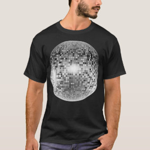  Retro Disco Ball Retro 1980s DJ T-shirt