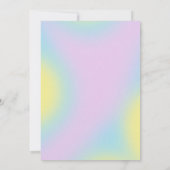 Retro Disco Cowgirl Bachelorette Party Invitation (Dos)