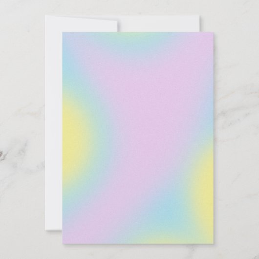 Retro Disco Cowgirl Uitnodiging Bachelorette (Achterkant)