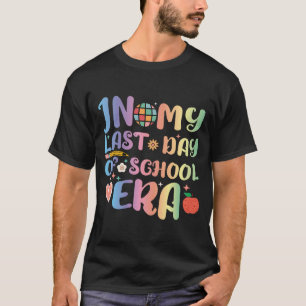 Retro Disco Groovy Hallo Zomer In Mijn La  T-Shirt
