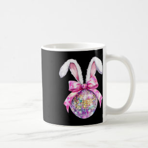 Retro Disco Ll Bunny Coquette Strik Pasen Meisjes Koffiemok