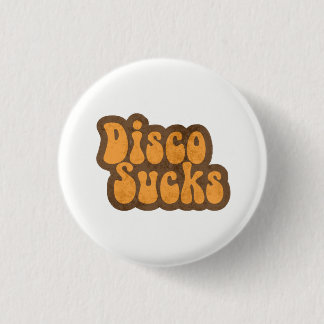 Retro Disco maakt 70s muziekknop klaar Ronde Button 3,2 Cm