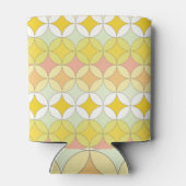 Retro Disco Style Naadloos patroon Blikjeskoeler (Achterkant)