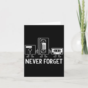 retro-diskette, VHS-tape, Cette - Nooit Kaart