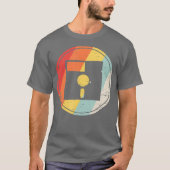 Retro diskettestation T-shirt (Voorkant)