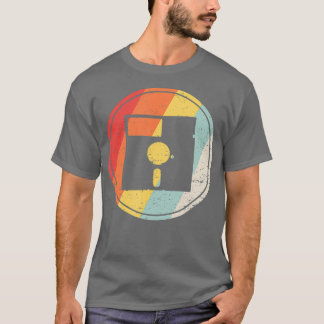  Retro diskettestation T-shirt