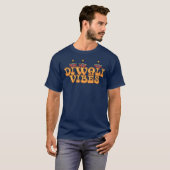 Retro Diwali Vibes T-shirt (Voorkant volledig)