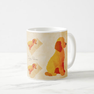 Retro Dog Mug – Cozy Pet Lover Coffee Cup – Custom Koffiemok