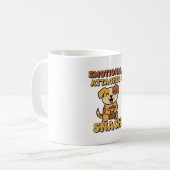 Retro Dog Snack Devotion White Mug (Devant gauche)