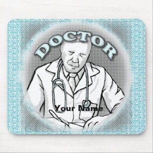Retro dokter muismat