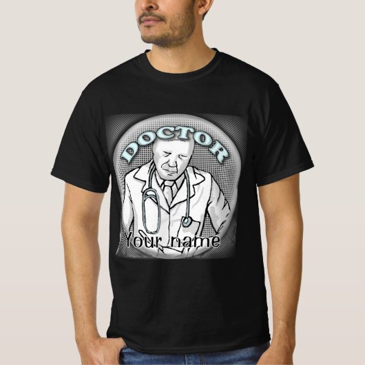 Retro dokter T-Shirt (Voorkant)
