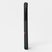 Retro Dood Burning Skelet Schedel in Vuur Case-Mate iPhone Case (Achterkant/links)