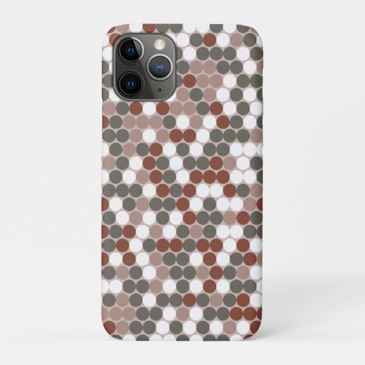 Retro dots Case-Mate iPhone case (Achterkant)
