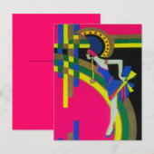 Retro Dream ~ Carte postale / Invitations (Devant / Derrière)