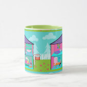 Retro Dream House Mok (Midden)