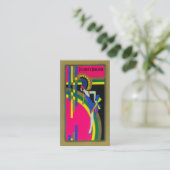 Retro Dream ~ Visitekaartje Art Deco Modern (Staand voorkant)